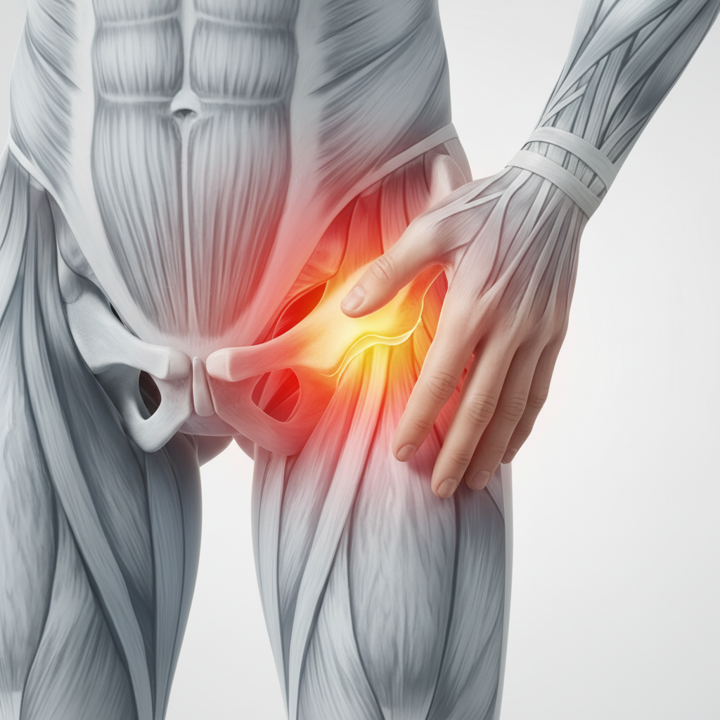 Illustrasjon relatert til femoroacetabulært impingement