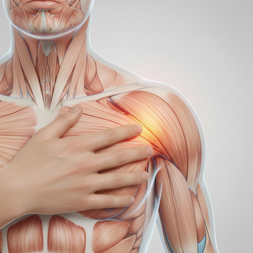 Illustrasjon relatert til impingement syndrom