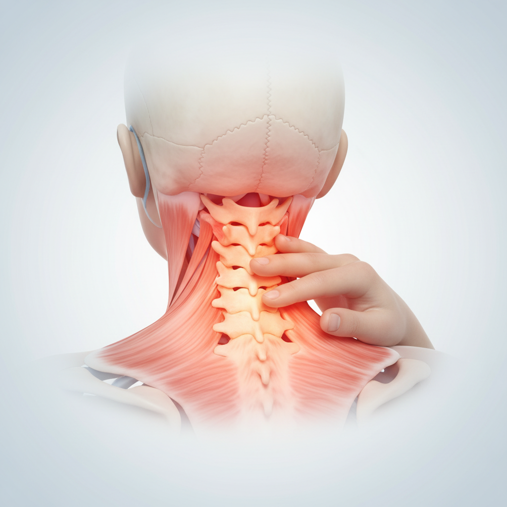 Anatomisk illustrasjon relatert til diagnosen