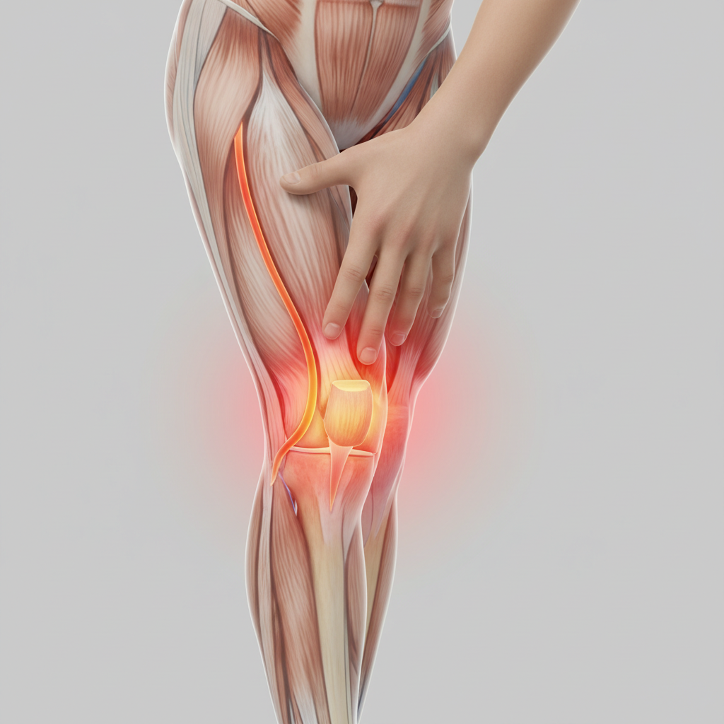 Anatomisk illustrasjon relatert til diagnosen