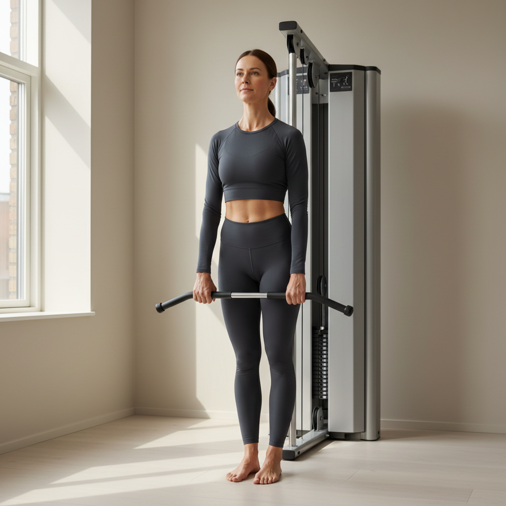 Straight-arm pulldown