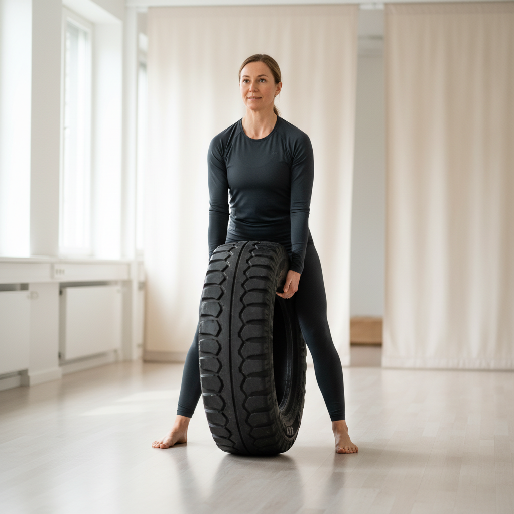 Tire flip