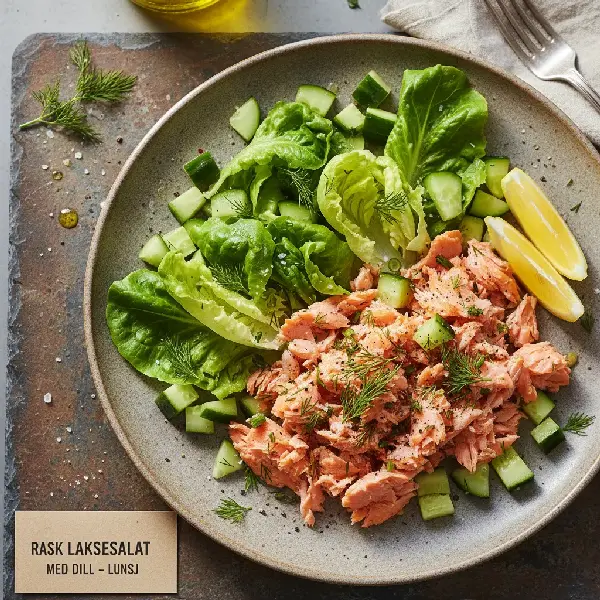 Rask Laksesalat med Dill