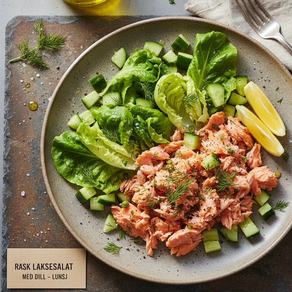 Rask Laksesalat med Dill
