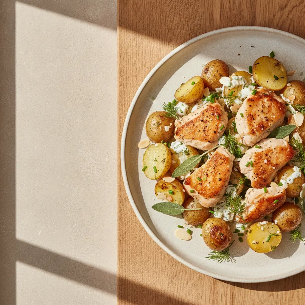 Kylling- og potetsalatfest