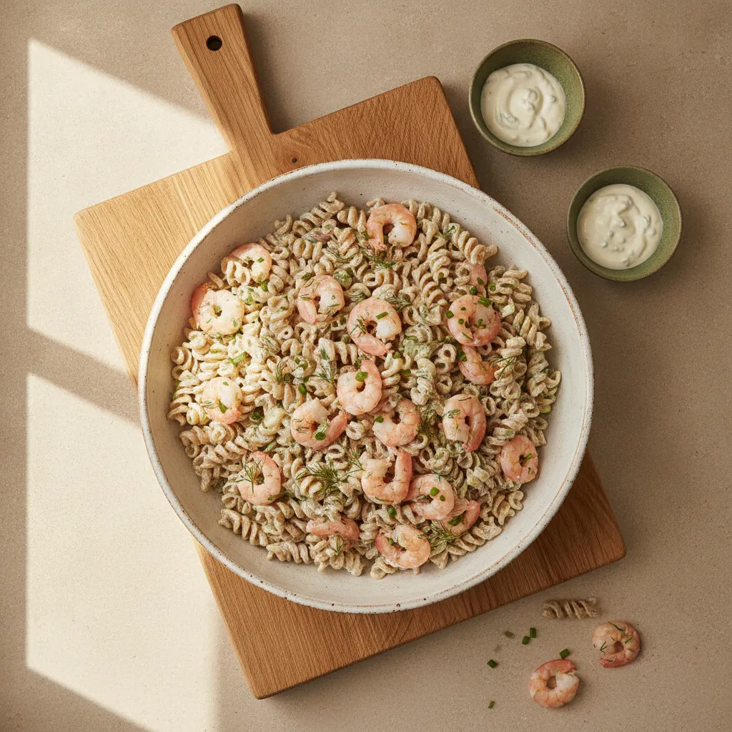 Rask rekesalat med makaroni