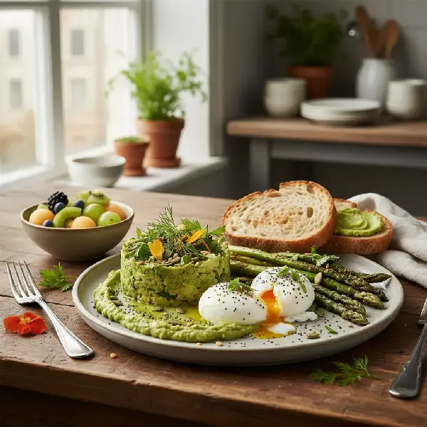 Grønn Frokostglede, sunt og sunt