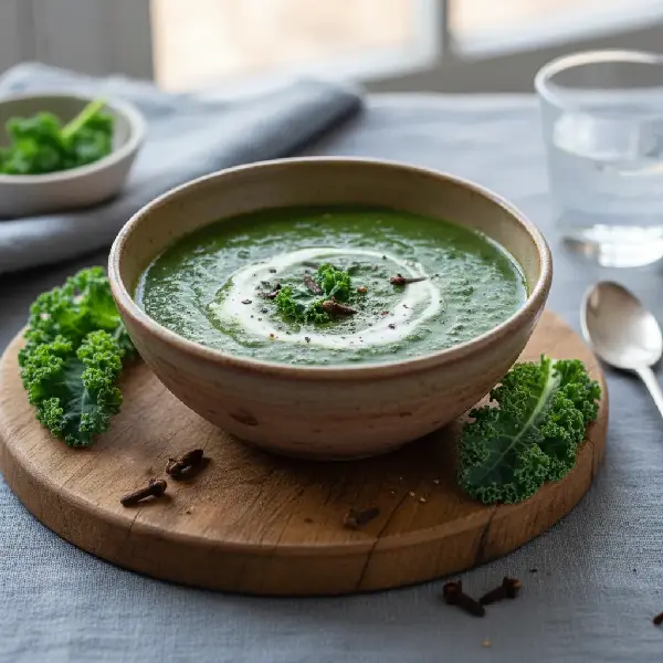 Grønnkålsuppe med Nellik, sunt og sunt