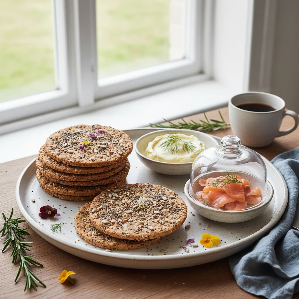 Hjemmelagde Knekkebrød