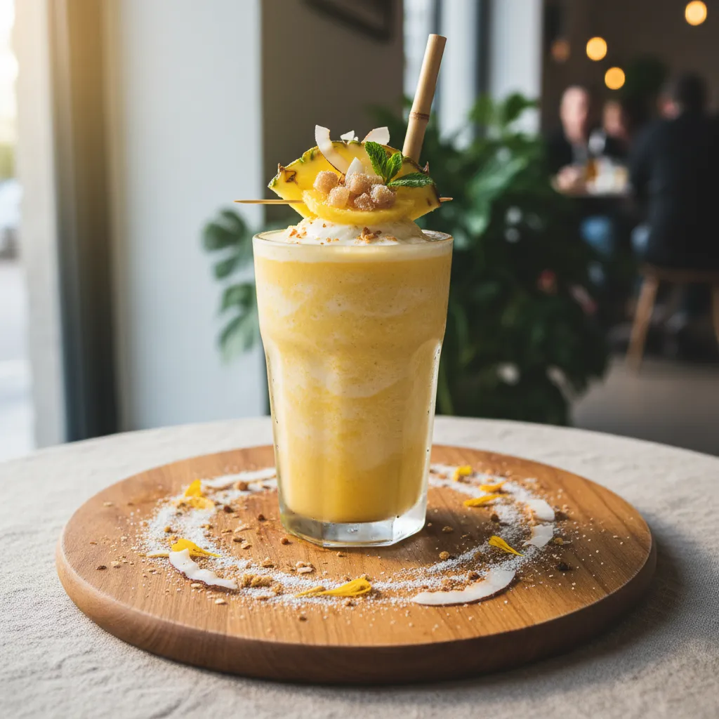 Ingefær- og Ananas Smoothie