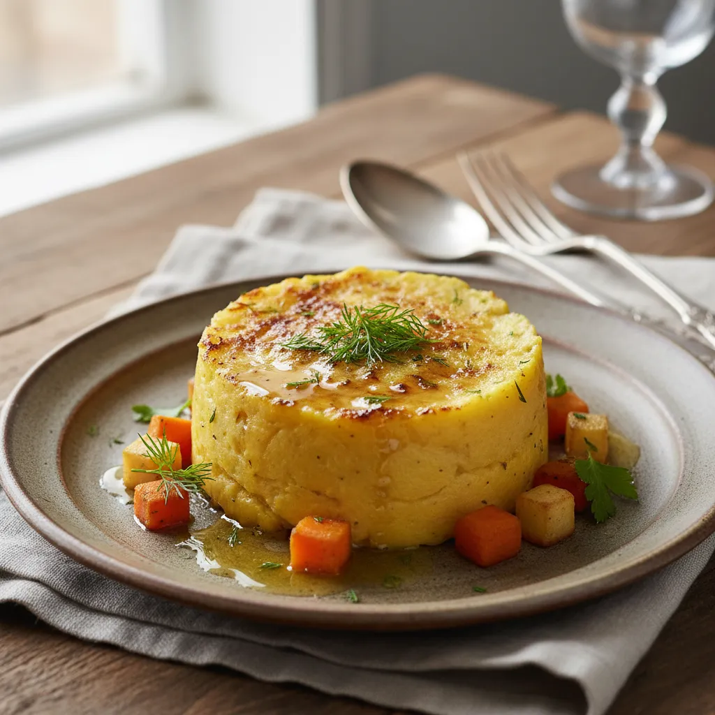 Ovnsbakt Kålrotpuré «Lye-style»