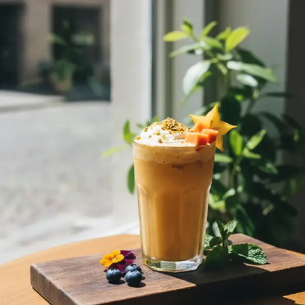Papaya Energi Smoothie, sunt og sunt